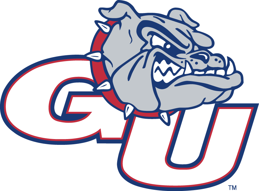 Gonzaga Bulldogs 1998-Pres Secondary Logo vinyl decal